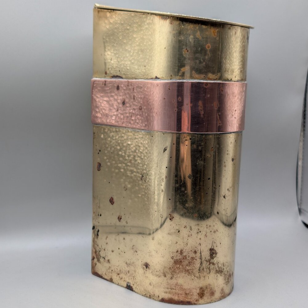 VINTAGE BRASS AND COPPER BOX, MADE IN SPAIN - Picture 4 of 12